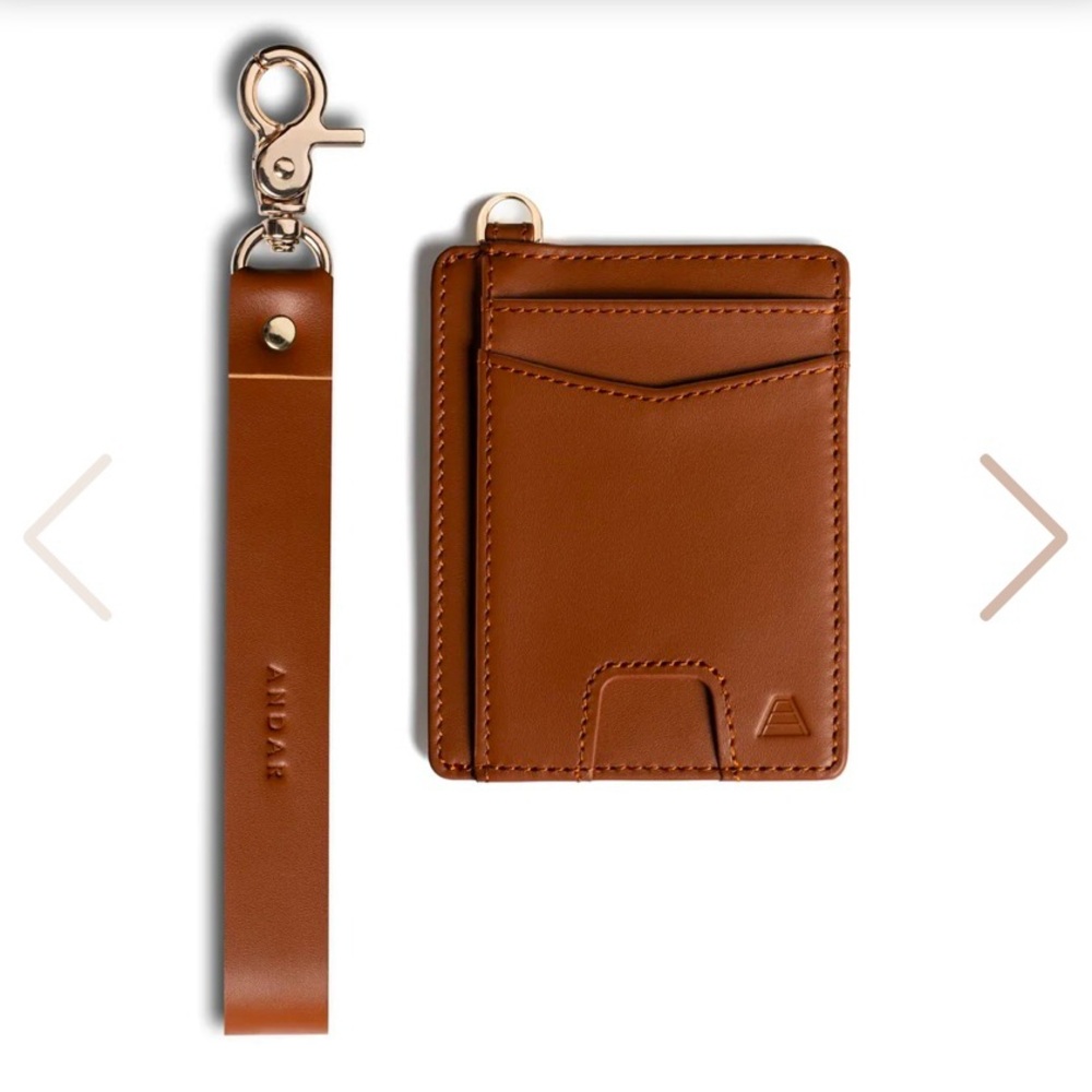 ✨NEW!✨Andar The Denner Wallet in Cognac Tan